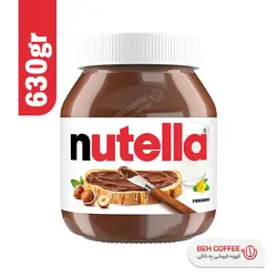 شکلات صبحانه نوتلا nutella فندقی اصل حجم 630 گرمی