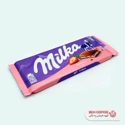 شکلات میلکا Milka طعم توت فرنگی