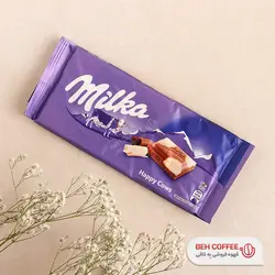 شکلات میلکا Milka مدل دو رنگ شیری و شکلاتی