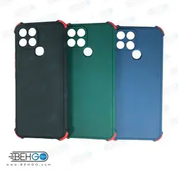 قاب گوشی اینفینیکس اسمارت 6 کاور ژله ای دکمه رنگی گوشی infinix Smart 6