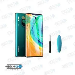 گلس گوشی هواوی میت 30پرو تمام صفحه مدل یو وی UV Nano Glass HUAWEI MATE 30 PRO