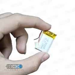 باتری هدفون بلوتوث لیتیومی تک سل 042030p 3.7v 320mah battery