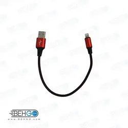 فست کابل سریع لایتنینگ آیفون کنفی کوتاه مناسب پاوربانک Original lightening power bank cable lightening cable