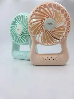 فن رومیزی و کوچک دستی مسافرتی قابل حمل و پاوربانکی Recci RHF-B01