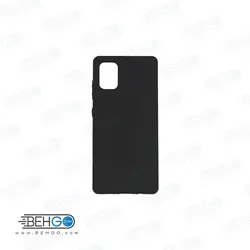 قاب A51 سامسونگ رنگ مشکی ای پنجاه و یک کاور گوشی سامسونگ گلکسی ا Best TPU Black Back Cover for Samsung A 51 Galaxy A51