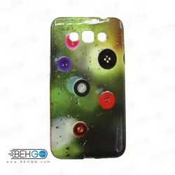 قاب طرح دار گوشی سامسونگ گرند 3 Grand3 دکمه case For Samsung galaxy Grand 3