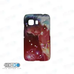 قاب طرح دار گوشی سامسونگ یانگ 2 young 2 طرح دختر و خرچنگ case For Samsung galaxy young2 G130