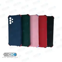 قاب سامسونگ A32 5G کاور مدل ژله ای دکمه رنگی محکم ضد ضربه با محافظ لنز دوربین گوشی Samsung A32 5G