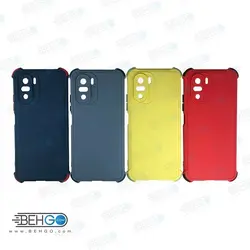 قاب شیائومی Poco F3 کاور مدل ژله ای دکمه رنگی محکم ضد ضربه با محافظ لنز دوربین Redmi K40 / K40 Pro / K40 Pro Plus / Mi 11i / Poco F3 / Mi 11X / Mi 11 X Pro