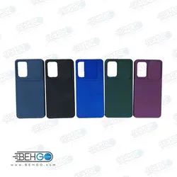 قاب گوشی سامسونگ A72 کاور سیلیکون خشابی با محافظ لنز دوربین Original Silicone Case Samsung A72 5G/A72 4G