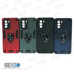 قاب گوشی شیائومی پوکو F3 گارد محافظ ضد ضربه هلدر قاب Redmi K40 / K40 Pro / K40 Pro Plus / Mi 11i / Poco F3 / Mi 11X / Mi 11 X Pro پاپ سوکت دار مدل بتمن ارمور اصلی