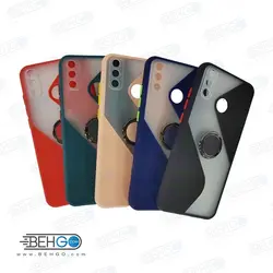 قاب گوشی هواوی وای 8 اس و وای 9 2019 کاور Y8S قاب پاپ سوکت دار با محافظ لنز دوربین گوشی Y8S مدل حلقه انگشتی نگهدارنده موبایل مناسب New 2021 Case with popsocket for Huawei Y8S / Y9 2019