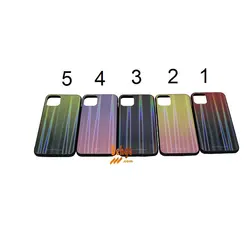 کاور آیفون محافظ قاب  مدل لیزری Tempered Glass Laser Case apple iphone 11 pro
