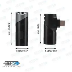میکروفون یقه ای بیسیم گوشی موبایل تایپ سی مدل M6 Type C