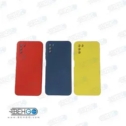 قاب گوشی شیائومی POCO M3 محافظ لنز دار کاور پوکو ام 3 قاب محافظ سیلیکونی Best Silicone Cover Case Xiaomi POCO M3