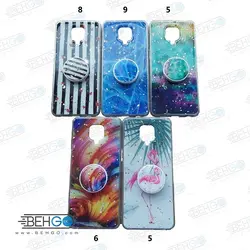 قاب گوشی شیائومی ردمی note 9S کاور Redmi note 9 PRO دخترانه پاپ سوکت فانتزی مدل رنگین کمان گارد محافظ ردمی نوت 9 اس مناسب fantasy case with popsocket for Xiaomi Redmi Note 9S/Note 9 pro