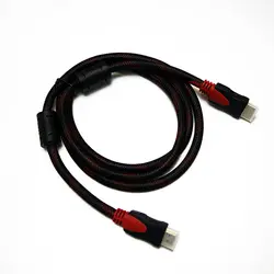 کابل HDMI طول 1.5 متر مناسب انتقال تصویر و صوتی از لبتاب به تلویزیون السیدی یا الیدی مدل کنفی دلتا اتصال لپ تاپ به تلویزیون (LED یا LCD) 1.5m Delta High Speed HDMI Cable
