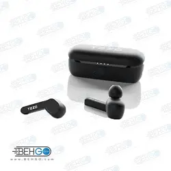 هندزفری بی‌ سیم TEZO مدل AIR TT06B TWS BT Earbuds همراه با محفظه شارژه