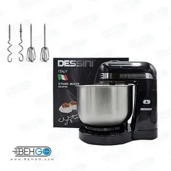 همزن کاسه دار دسینی مدل DS-6788 با کیفیت و پنج دور موتور Dessini DS-6788 Stand mixer