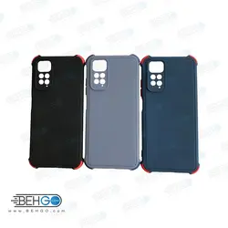 قاب گوشی موبایل شیائومی Note 11s کاور مدل ژله ای دکمه رنگی Redmi Note 11/Note 11S