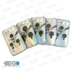 محافظ لنز دوربین مدل رینگی اکلیلی گوشی موبایل اپل مناسب ایفون 13 پرو مکس و ایفون 13 پرو