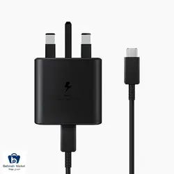 مشخصات، قیمت و خرید شارژر دیواری سامسونگ مدل EP-TA800 به همراه کابل تبدیل USB-C