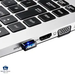 مشخصات، قیمت و خرید کارت شبکه بی‌سیم N150 ایسوس مدل USB-N10 Nano