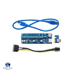 مشخصات، قیمت و خرید رایزر گرافیک تبدیل PCI EXPRESS X1 به X16 مدل 009s