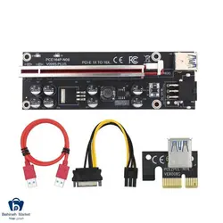 مشخصات، قیمت و خرید رایزر کارت گرافیک تبدیل PCI EXPRESS X1 به X16 مدل 009s PLUS