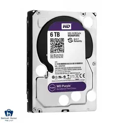 مشخصات، قیمت و خرید هارددیسک اینترنال وسترن دیجیتال مدل Purple WD60PURX 6TB