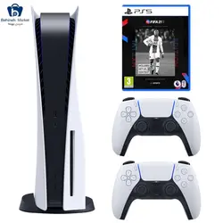 مشخصات، قیمت و خرید مجموعه کنسول بازی سونی مدل PlayStation 5 Drive ظرفیت 825 گیگابایت به همراه بازی فیفاPS5 21
