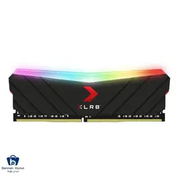 مشخصات، قیمت و خرید رم دسکتاپ پی‌ان‌وای مدل XLR8 RGB 8GB-DDR4-3200MHz-CL16-Single Channel