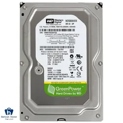 مشخصات، قیمت و خرید هارد دیسک اینترنال وسترن دیجیتال مدل WD-AV-GP WD5000AVDS 500GB