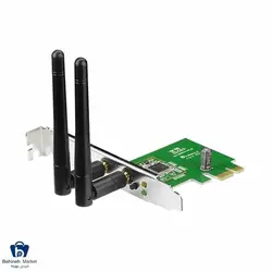 مشخصات، قیمت و خرید کارت شبکه PCI Express بی‌سیم N300 ایسوس مدل PCE-N15