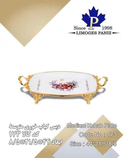 دیس کباب خوری متوسط لمونژ کد 173