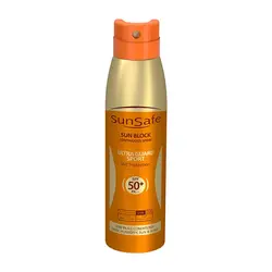 اسپری ضد آفتاب SPF50 سان سیف بزرگسالان ULTRA GAURD حجم 150 میل - ویتالوکس
