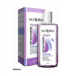 شامپو سر و بدن اسکالپیا scalpia پوست حساس حجم 200 میل - ویتالوکس