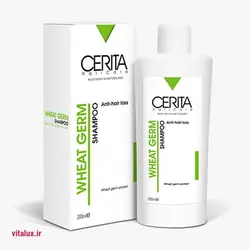 شامپو جوانه گندم سریتا ضد ریزش (Wheat Germ) حجم 200 میل - ویتالوکس