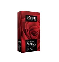 کاندوم کلاسیک بونکس 12 عددی bonex