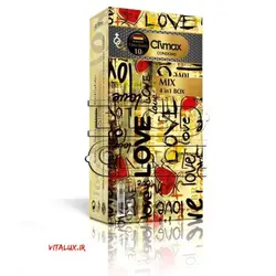 کاندوم کلایمکس میکس mix حاوی چهار محصول 12 عددی - ویتالوکس