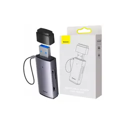 کارت خوان باسئوس AIRJOY USB-A TO SD/TF