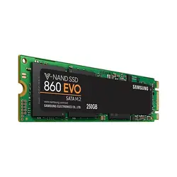 حافظه SSD سامسونگ Evo 860 M.2 ظرفیت 250 گیگابایت