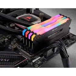 رم کورسیر Vengeance RGB PRO 128GB (4x32) 3200MHz CL16