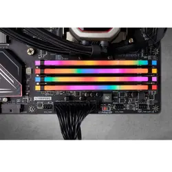 رم کورسیر Vengeance RGB PRO 128GB (4x32) 3200MHz CL16