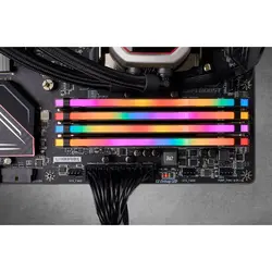 رم کورسیر Vengeance RGB PRO 64GB (4x16) 3200MHz CL16
