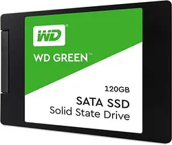 حافظه SSD اینترنال 120گیگابایت WD مدل GREEN WDS120G2G0A - مرکز حافظه ویرا | مرکز پخش انواع هارد و SSD در استان فارس