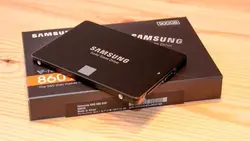 حافظه SSD اینترنال 500گیگابایت Samsung مدل 860 EVO - مرکز حافظه ویرا | مرکز پخش انواع هارد و SSD در استان فارس