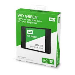 حافظه SSD اینترنال 240 گیگابایت WD مدل GREEN WDS240G2G0A - مرکز حافظه ویرا | مرکز پخش انواع هارد و SSD در استان فارس
