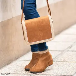 ست کیف و کفش دخترانه ariana عسلی