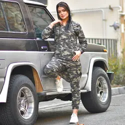 ست سويشرت شلوار چیريكی دخترانه مدل Afsane
